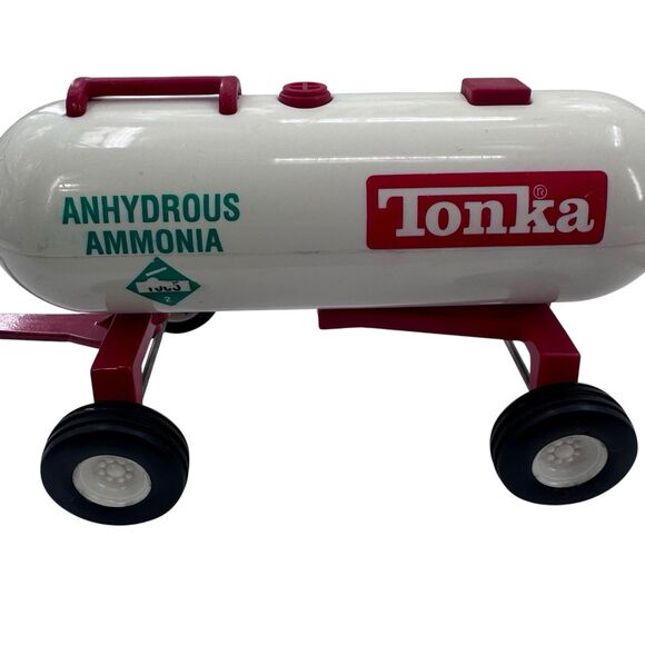 Tonka Maisto Anhydrous Ammonia Tank Trailer Toy 1:16 Scale Vintage Fast Shipping - Picture 4 of 16